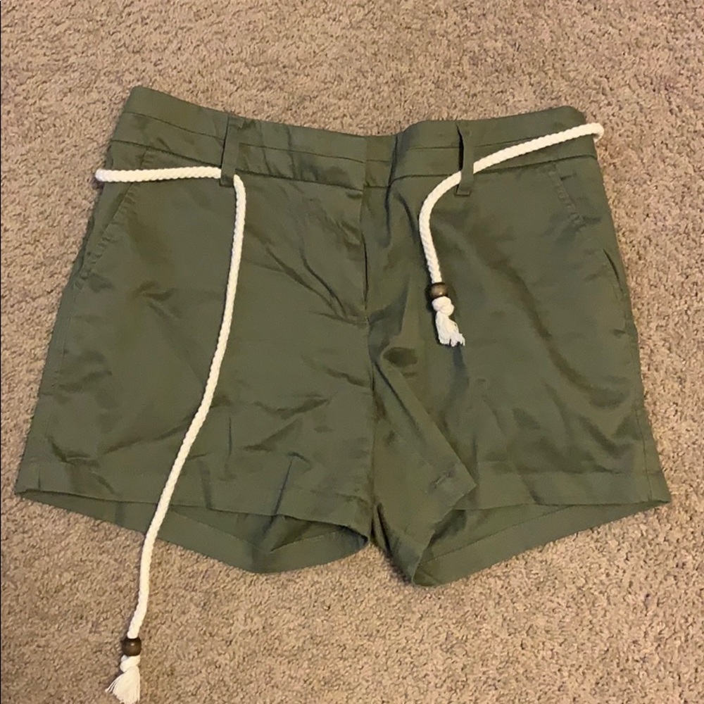 Green shorts